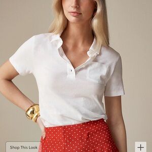 Vintage jersey shrunken polo T-shirt NWT